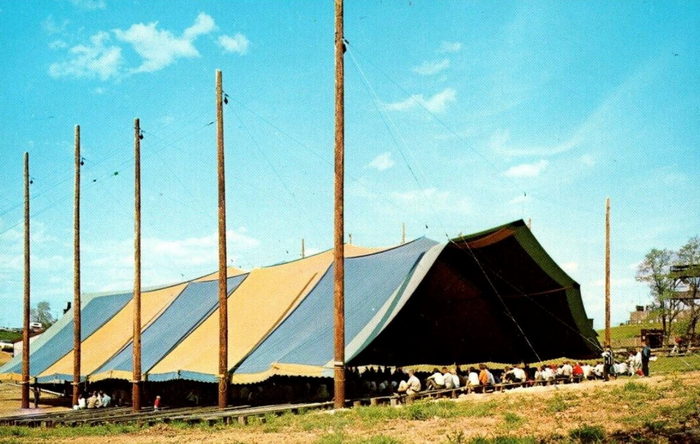 Frontier City - Vintage Postcard